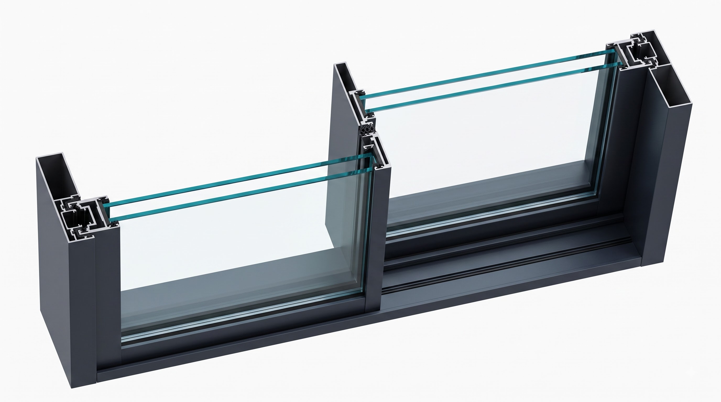 Ashlar A-18 Series high floor to ceiling sliding doors