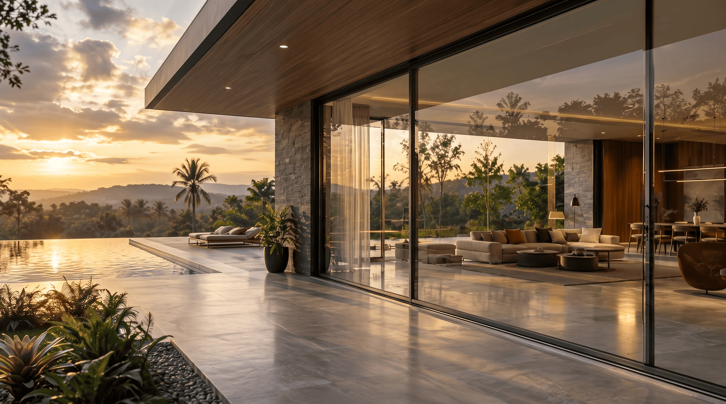 Ashlar System Windows Architectural Glass Background