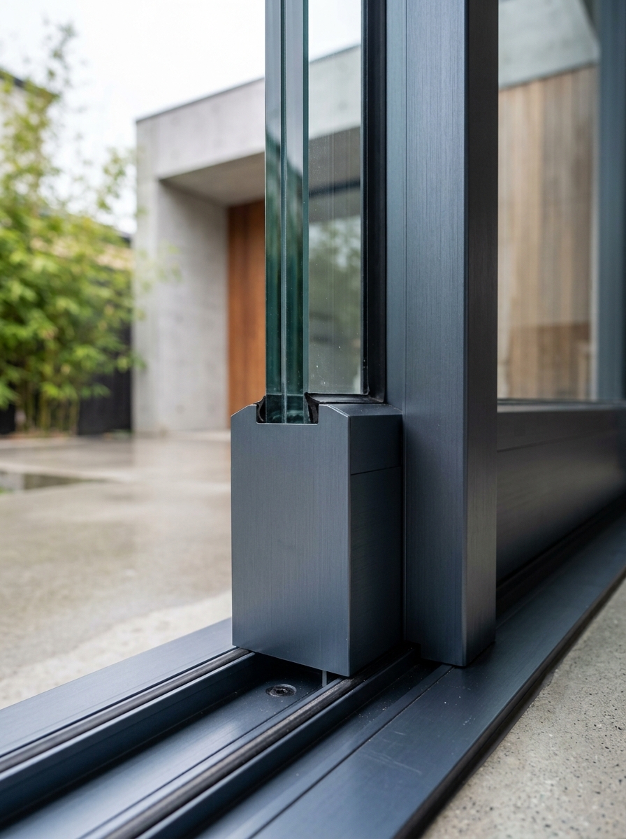 Window Frame Edge & Acoustic Gasket Detail